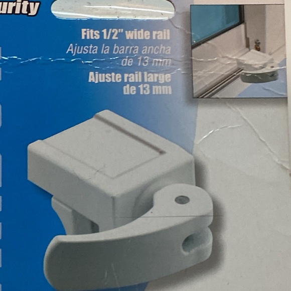 Vinyl Window Lock Quantity 2 in each Box - Picture 2 of 6
